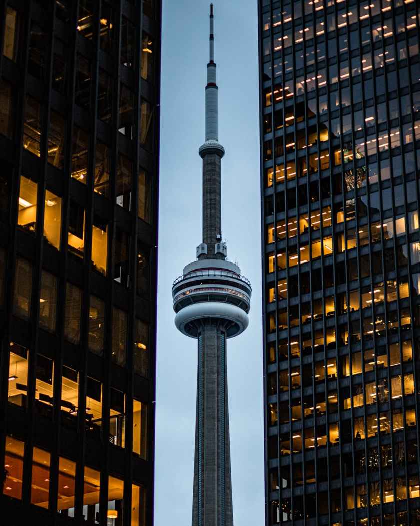 tower near high rise buildings